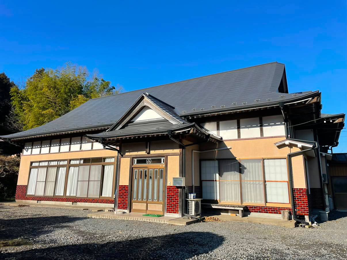 葺き替えが完了した和風住宅